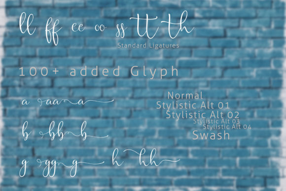 Alliyah Font - Preview 5