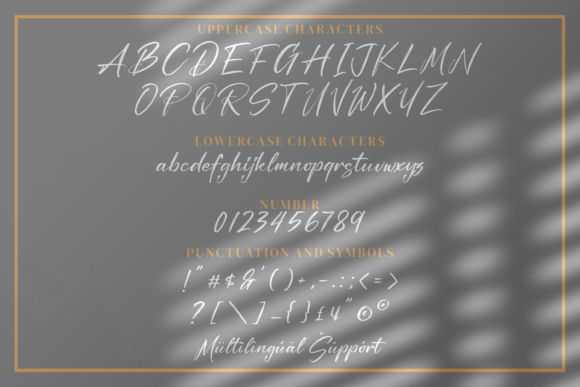 Aoutoory Dragon Font - Preview 5