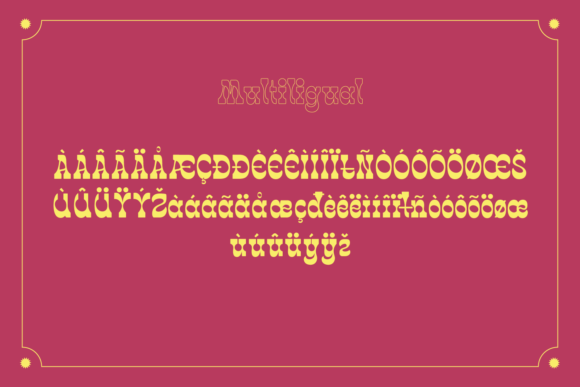 Bergas Font - Preview 3