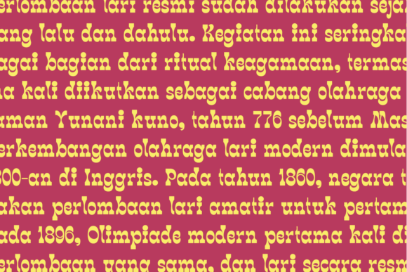 Bergas Font - Preview 4