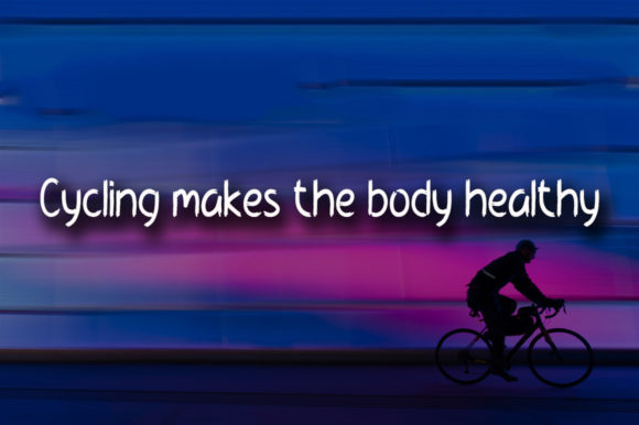Bicycle Wheel Font - Preview 1