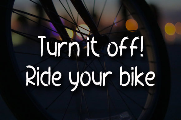 Bicycle Wheel Font - Preview 2