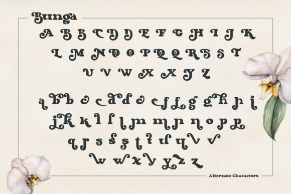 Bunga Font - Preview 6
