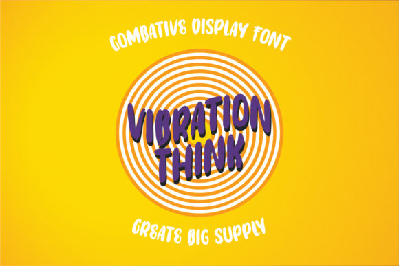 Combative Font - Preview 1