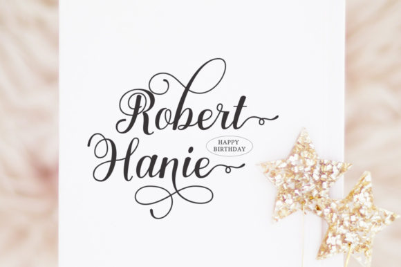 Enkeyla Script Font PNG with transparent background - Preview 4