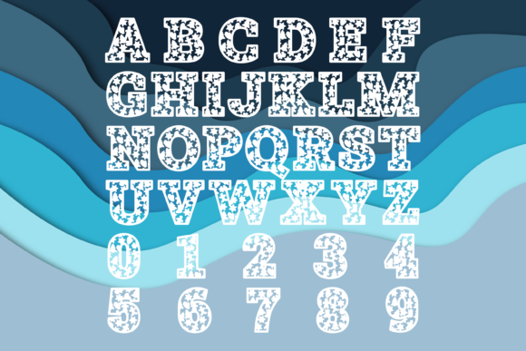 Frosty Snowman Trio Font PNG with transparent background - Preview 2