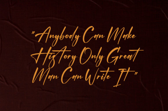 Gesturally Font - Preview 3