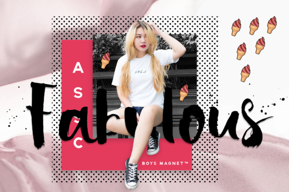 Hastagirl Font - Preview 6