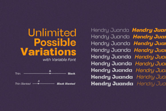 Henju Font - Preview 1