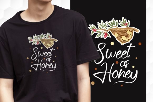 Honeyworker Font PNG with transparent background - Preview 1