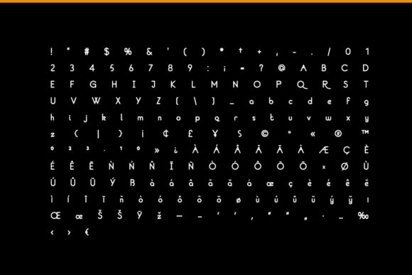 Looker Font PNG with transparent background - Preview 1