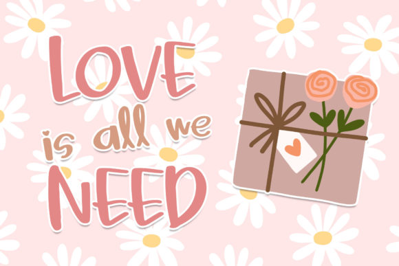 Pink Shine Font font preview - 1