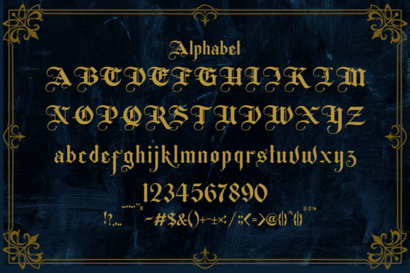 Rostage Font PNG with transparent background - Preview 4