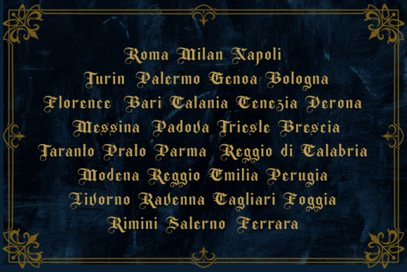 Rostage Font PNG with transparent background - Preview 6