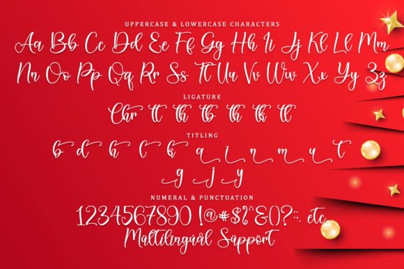 Christmas Nice Font - Preview 6