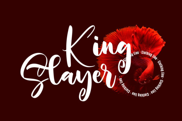 Garethons Script Font - Preview 2