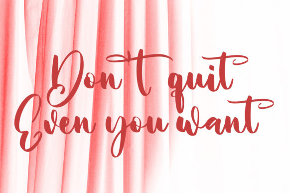 Garethons Script Font - Preview 5