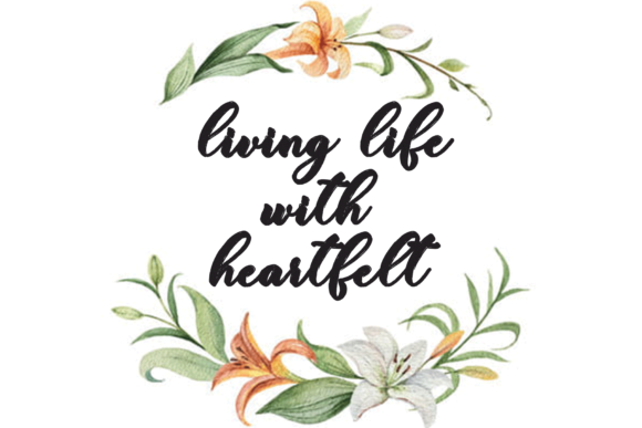 Hello Magnolia Font PNG with transparent background - Preview 3