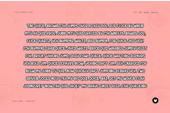 Juicyfig Font PNG with transparent background - Preview 2