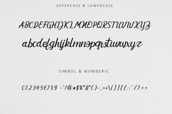 Princiella Font PNG with transparent background - Preview 4