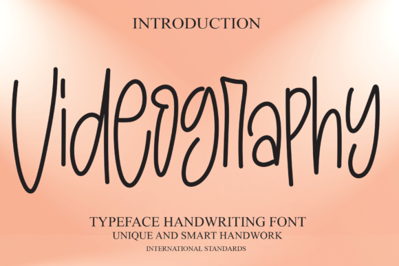 Videography Script & Handwritten Font By Inspekelement.ST