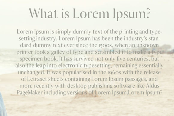 Aadam Family Font - Preview 3