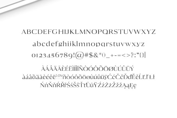 Aaron Family Font PNG with transparent background - Preview 1