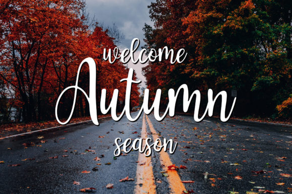 Autumn Font - Preview 4