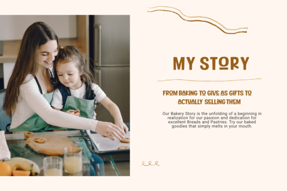 Bakery Goods Font PNG with transparent background - Preview 3
