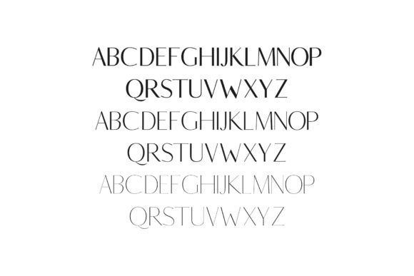 Berton Family Font - Preview 1