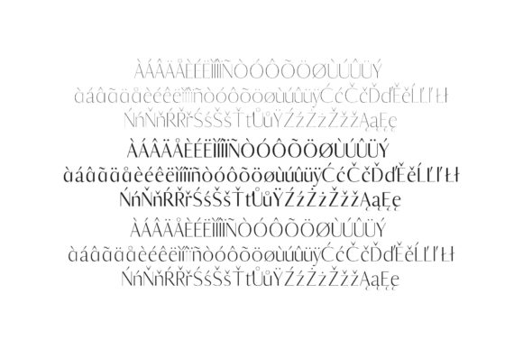 Berton Family Font - Preview 3