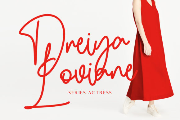 Binthrots Script Font - Preview 2