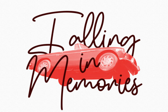 Binthrots Script Font - Preview 3