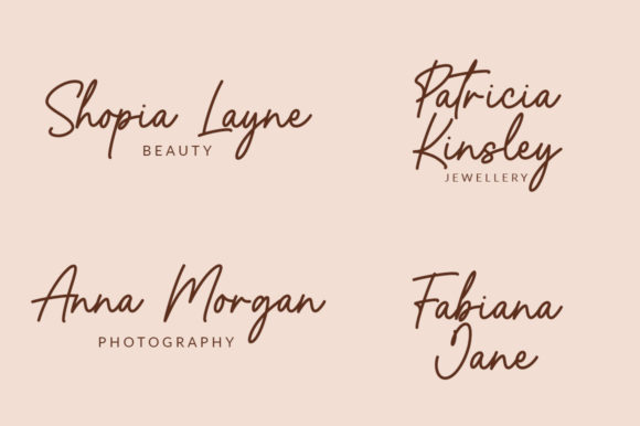 Botanical Font - Preview 1