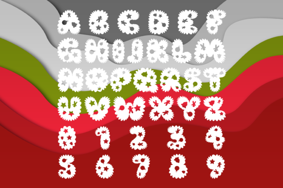 Christmas Forest Font - Preview 1