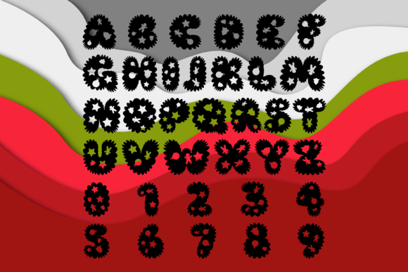 Christmas Forest Font - Preview 2