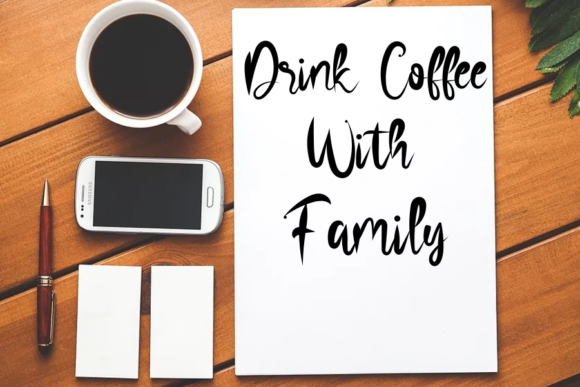 Coffee Break Font - Preview 1