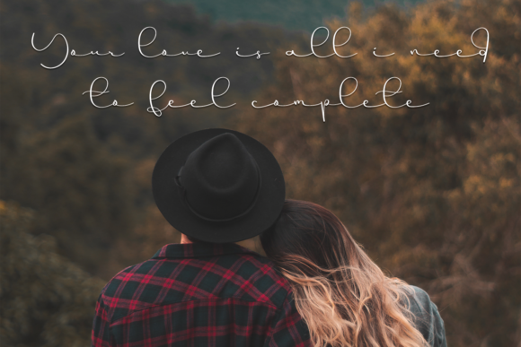 Creative Signature Font - Preview 3