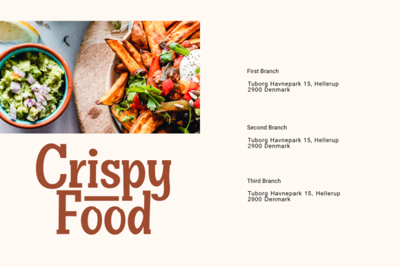 Crispy Food Font - Preview 6