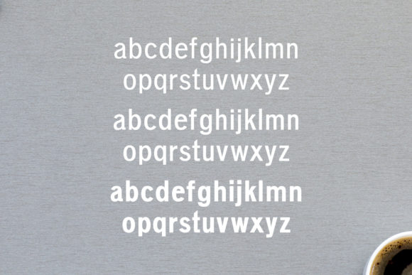 Deron Family Font - Preview 2