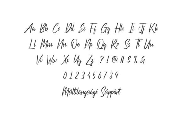 Etherish Font PNG with transparent background - Preview 2
