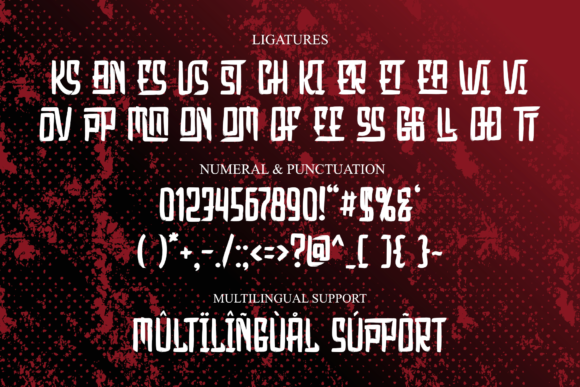 Exercise Font - Preview 2