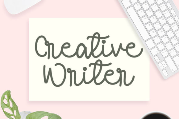 Floral Font - Preview 2