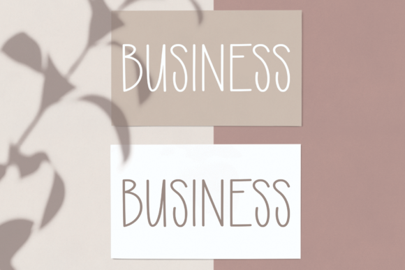 Flower Vintage Font - Preview 1