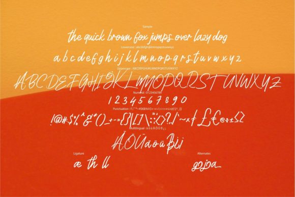 Fuyefa Font - Preview 5