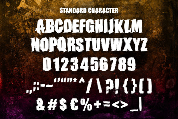 Ghost Armor Font - Preview 3