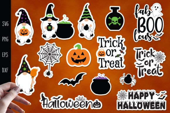 Halloween Stickers, Printable Stickers