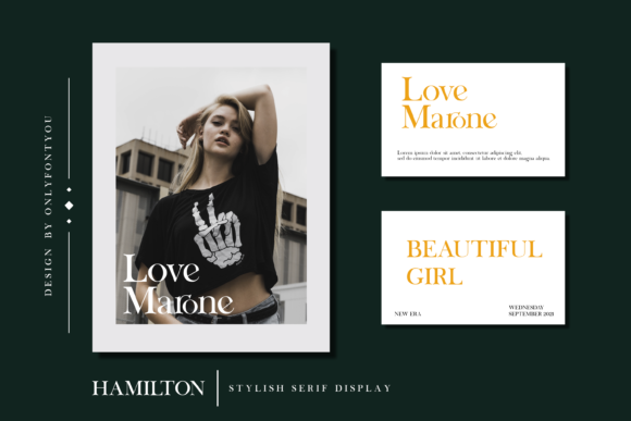Hamilton Font - Preview 2