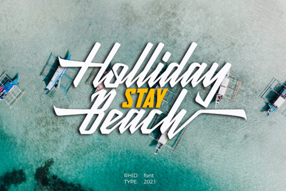 Hollandia Font PNG with transparent background - Preview 3