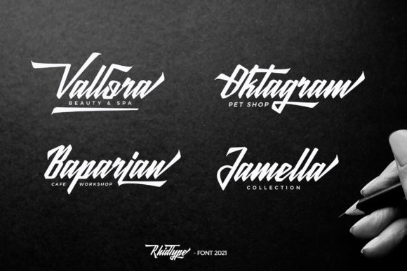 Hollandia Font PNG with transparent background - Preview 5